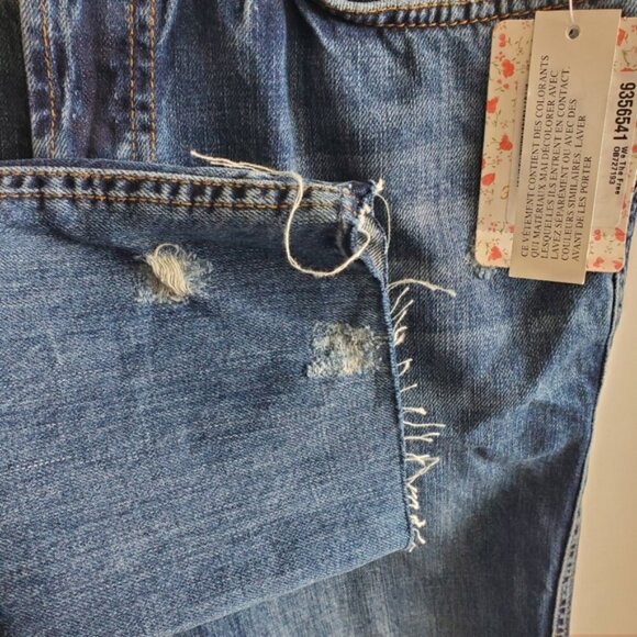 Free People We The Free NWT Medium Wash Blue Slim Fit Jeans Size 25 - Picture 6 of 11